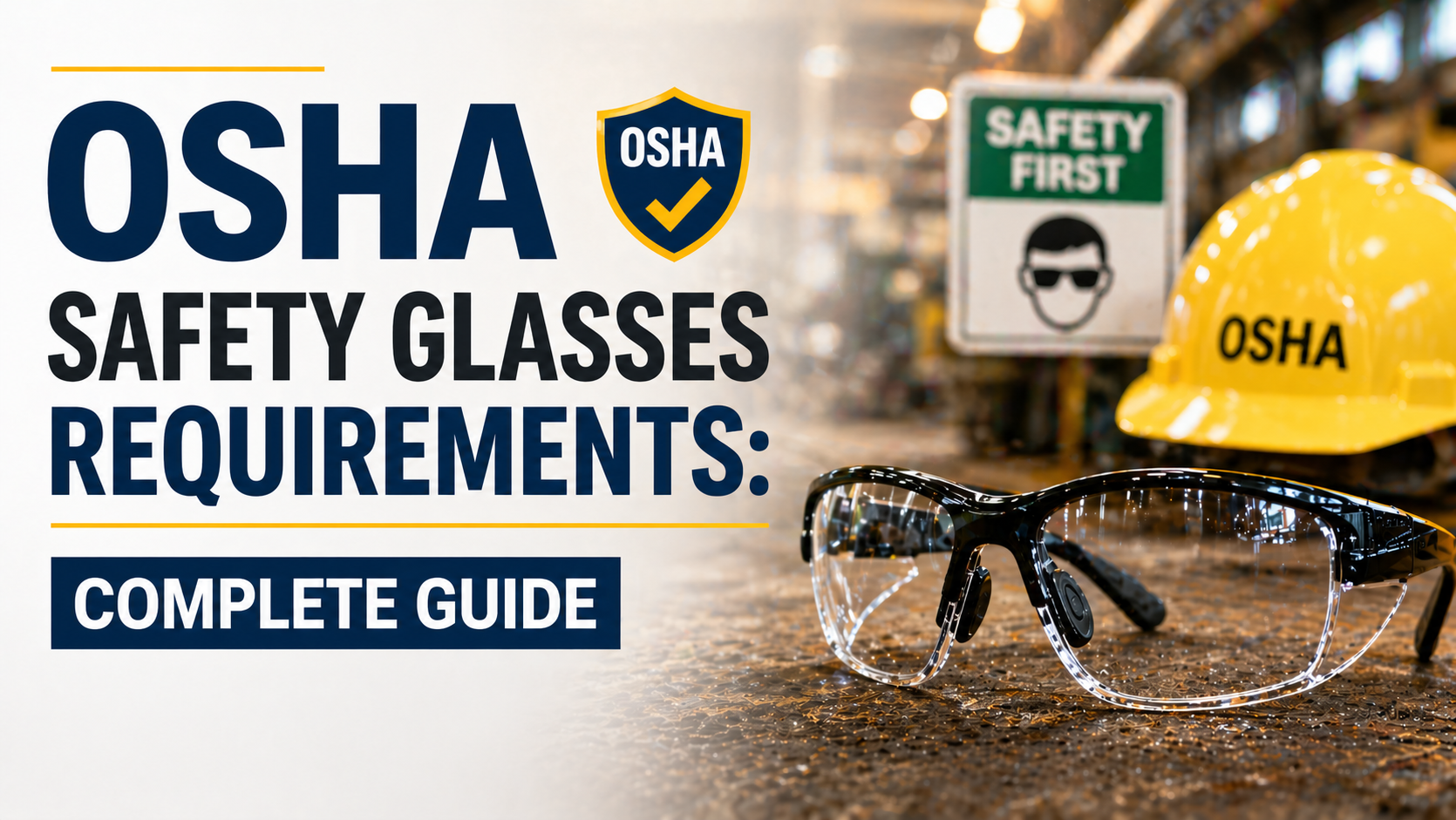 OSHA Safety Glasses Requirements: Complete Guide